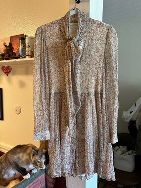 Sezane Selena Dress size 38 - Imprime Blooming